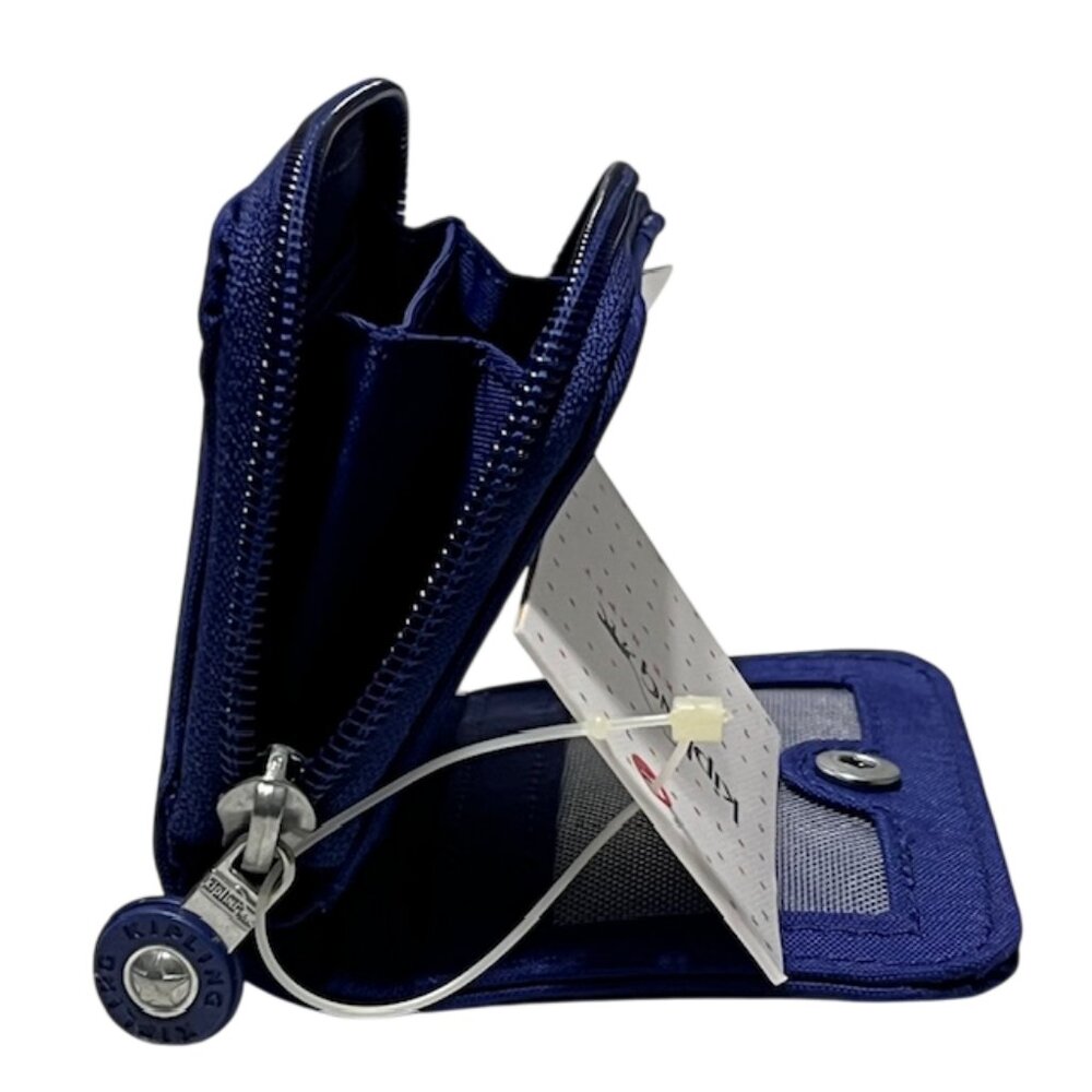 KIPLING Cobalt Dream Compact Wallet NWT - Picture 8 of 15